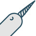 Animals Narwhal Print
