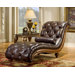 Heritage Blended Leather Chaise Lounge