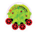 Animal House Ladybug Magnetic Mini Clip (Set of 4)