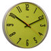 Lucite Wall Clock in Cyber