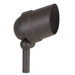 Cast Aluminum Spot Light in Rust