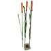 3 Light Cattails Solar Stick Light