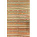 Kilim Multi-Colored Striped Rug