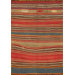 Kilim Multi-Colored Striped Rug