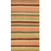 Kilim Multi-Colored Striped Rug