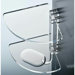 Tiered Clear Shower Tray