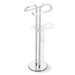 Towel Rack with Chrome Base
