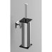 Toilet Brush Holder with Plexiglass Base