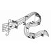 Rustic Metal Music Wall D&eacute;cor