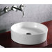 4.76" X 17.72 Round Bathroom Vessel Sink