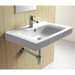 18.9" X 7.44" Rectangular Wall Mounted Bathroom Sink