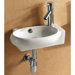 10.63" X 4.72" Oval Wall Mounted Bathroom Vessel Sink