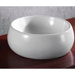 15.55" X 5.9" Round Bathroom Vessel Sink
