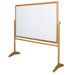 Premiere Wood Frame Reversible Markerboard (LCS) 3'6"H x 5'W