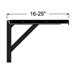 Projection Screen Adjustable Wall Mounting Brackets (pair)