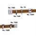No. 74 Deluxe Map Rail Accessories