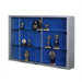 Imperial Display Case with Designer Fabric