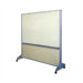 Premiere Room Divider with Markerboard Side and Fabricork Side