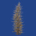 Colorful Laser 6' Champagne Artificial Christmas Tree
