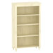 Volcano Dusk 4-Shelf Bookcase in Antique White Finish