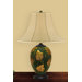 27" Autumn Leaf Porcelain Table Lamp