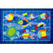 Olive Kids Somethin' Fishy Fish Kids Rug