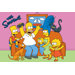 The Simpsons Family Fun Time Kids Rug
