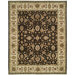 Royal Zeigler Ivory/Black Rug