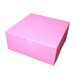 5" x 12" Tuck-Top Bakery Boxes in Pink