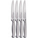 Cutlery 4 Piece Plain Pistol Handle Steak Knife Set
