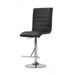 Barhocker dreh- und h&ouml;henverstellbar "Potsdam" in Schwarz / Chrom