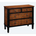Cambridge Distressed Four Drawer Plaid Chest