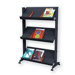 X-Large Half-sized Single Sided Literature Display in Black
