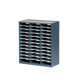 Master literature Organizers with 36 Compartments in Charcoal