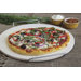 Round Pizza Stone with Wire Frame / 15"