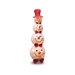 Pre-Lit Tower of Snowman Heads