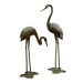 Large Garden Crane Pair Statue