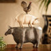 American Folk Art Trio Sculpture