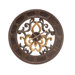 Fleur de Lis Clock