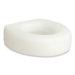 4" Portable Raised Toilet Seat in White