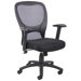High-Back Mesh Task Chair with Adjustable Arms