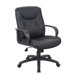 High-Back Leatherplus Executive Chair with Arms