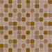 Elida Glass 12" x 12" Mosaic in Bronce Multicolor