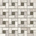 Elida Glass 12" x 12" Mosaic in Tumbled Eye