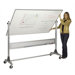 4' x 6' Platinum Reversible Markerboards