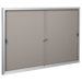 Standard Bulletin Board Cabinets - 2 Sliding Doors