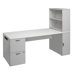 Office In a Box Desk with Bookcase and File