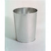 10" Waste Paper Bin in Silver