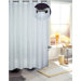 Astor EZ On Fabric Shower Curtain in White