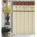 Victorian Christmas Fabric Holiday Shower Curtain